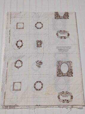 Quilter's Album Victorian Vianettes Friendship Quilt Panel Cranston Print Fabric
